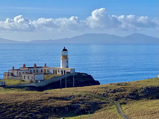 The Outer Hebrides in the background