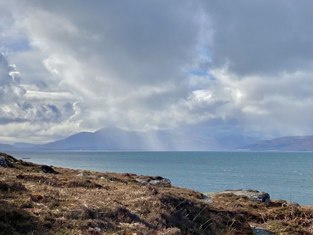 Walked via the coast from Duirnish to Drambuie