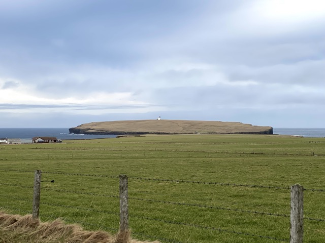 Lighthouse on its very own island