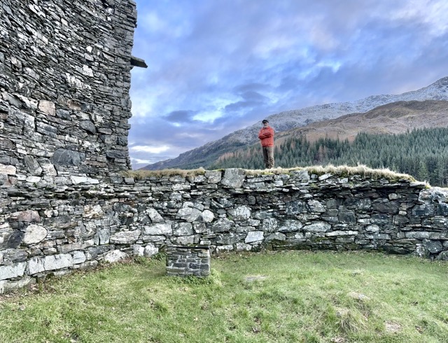 Telve Broch, community homes of the Picts...