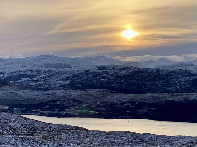 On Bealach na Bà, highest auto road in the UK, not for the faint of heart