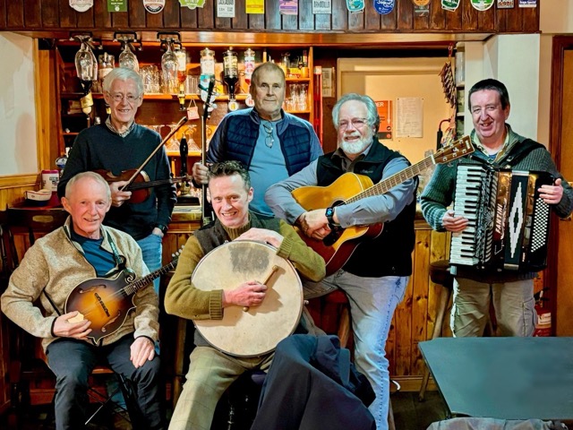 You know you've been accepted by the locals when they ask you to play in their pub band.