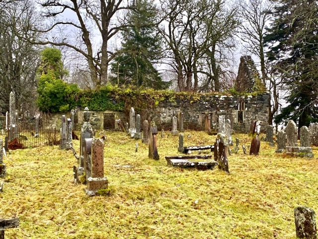 The cemetary outlasted the church.