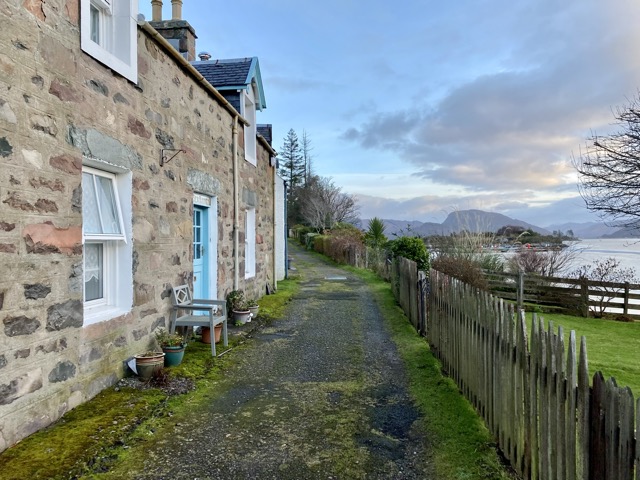 Looking down our lane