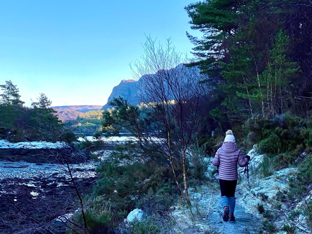 On our way over to Duncraig Castle