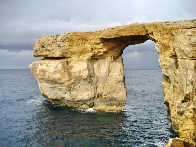 Azure Window on Gozo...no longer standing