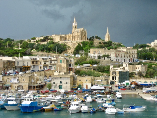 Mgarr Harbor, Gozo Island, near Malta