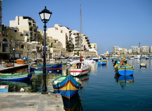 Seaside village on Malta