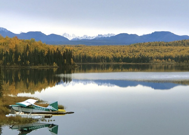 Early autumn near Talkeetna, Alaska