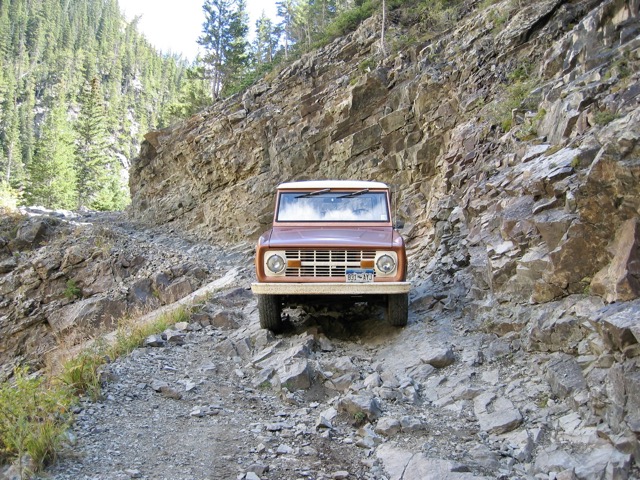 A favorite 4WD road in Colorado, near Crystal