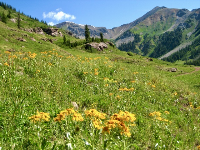 Near Pearl Pass in Colorado